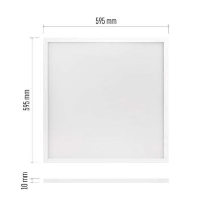 Pannello LED da incasso PROXO LED/33W/230V 4000K 60x60 cm bianco