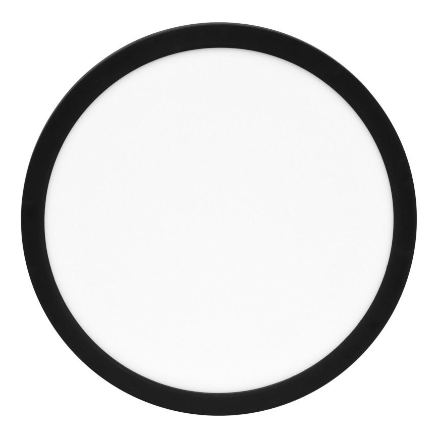 Pannello LED dimmerabile LEXA LED/12/18/24W/230V 3000/4000/6000K diametro 30 cm nero