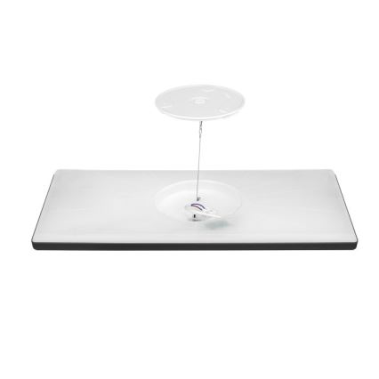 Pannello LED da incasso NIVERA LED/32W/230V IP54 3000/4000/6000K 29,5x59,5 cm nero