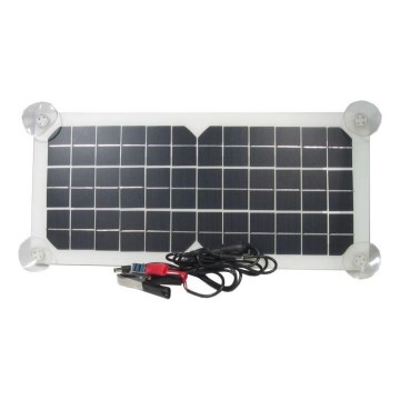 Pannello solare fotovoltaico flessibile USB 20W/12V