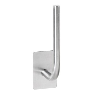Papierhalter 4,5x18 cm Edelstahl/silber