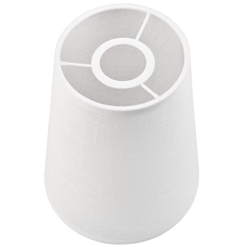 Paralume di ricambio per lampadario e applique ANTONIO E14 150x120 mm bianco
