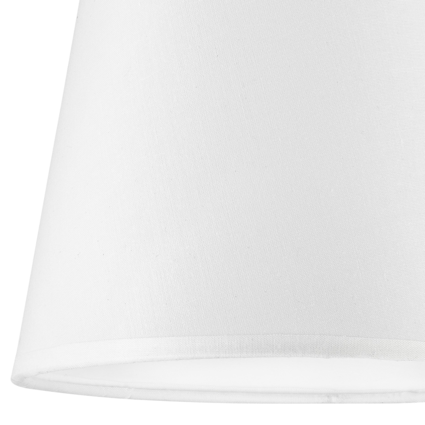 Paralume di ricambio ELLIE E27 diametro 15 cm bianco