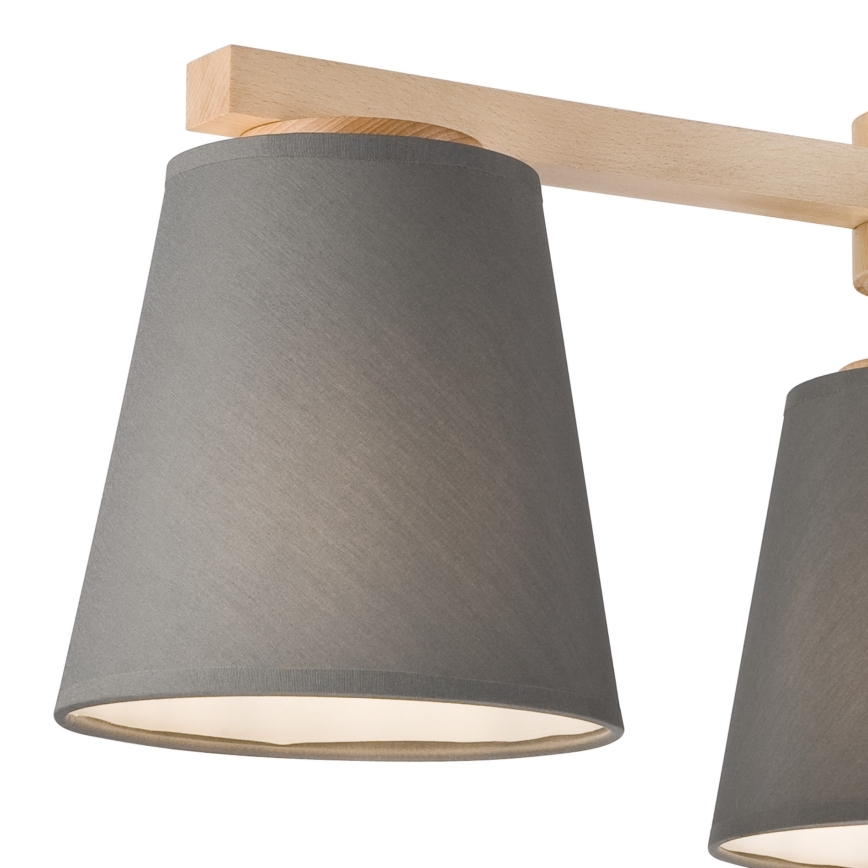 Paralume di ricambio per lampadario e applique ELLIE E27 diametro 15 cm grigio