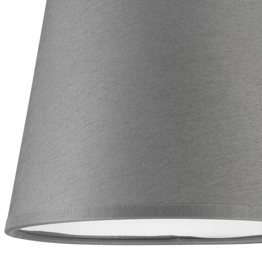 Paralume di ricambio per lampadario e applique ELLIE E27 diametro 15 cm grigio