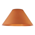 Paralume di ricambio per lampada da tavolo E14 21x11 cm arancione