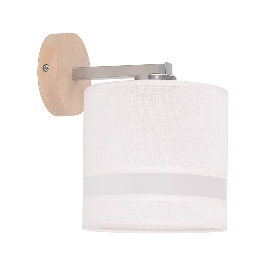 Paralume di ricambio per lampada da terra e da parete ROXY E27 Ø 16 cm bianco