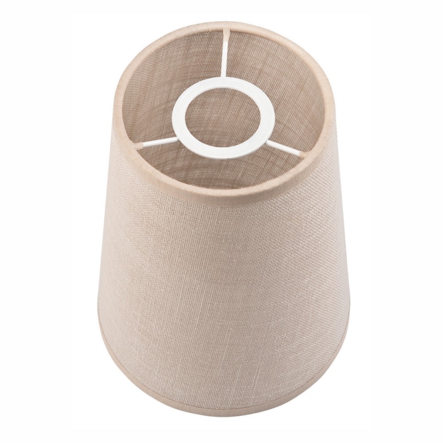 Paralume di ricambio per lampadario e applique ANTONIO E14 150x120 mm beige