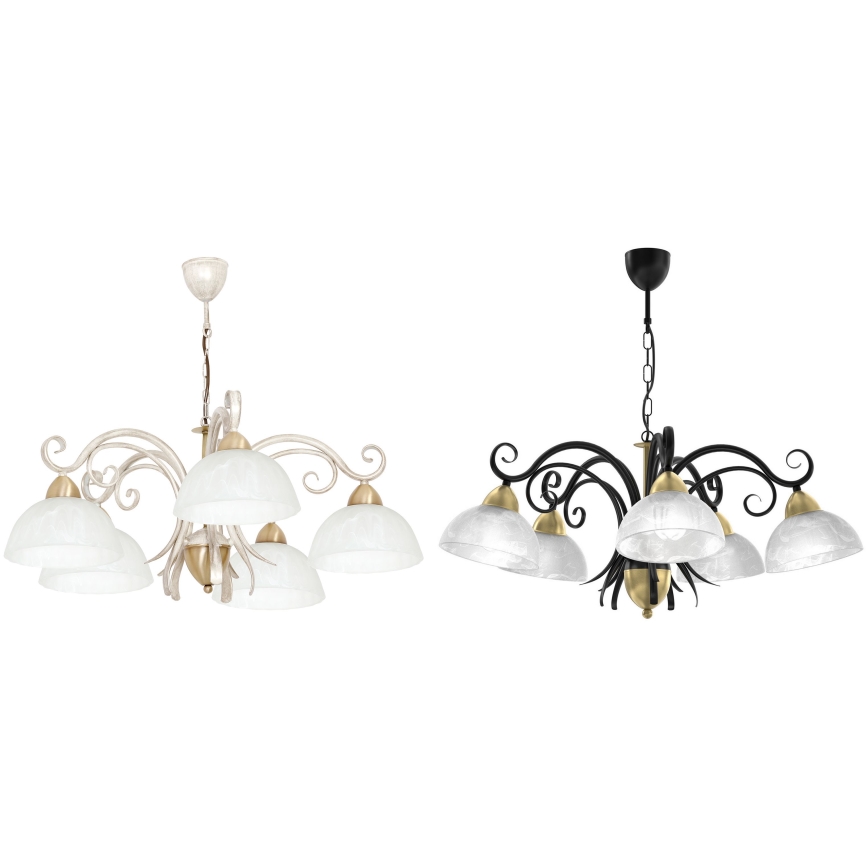 Paralume di ricambio per chandelier, soffitto chiaro e Applique AURORA diametro 20cm