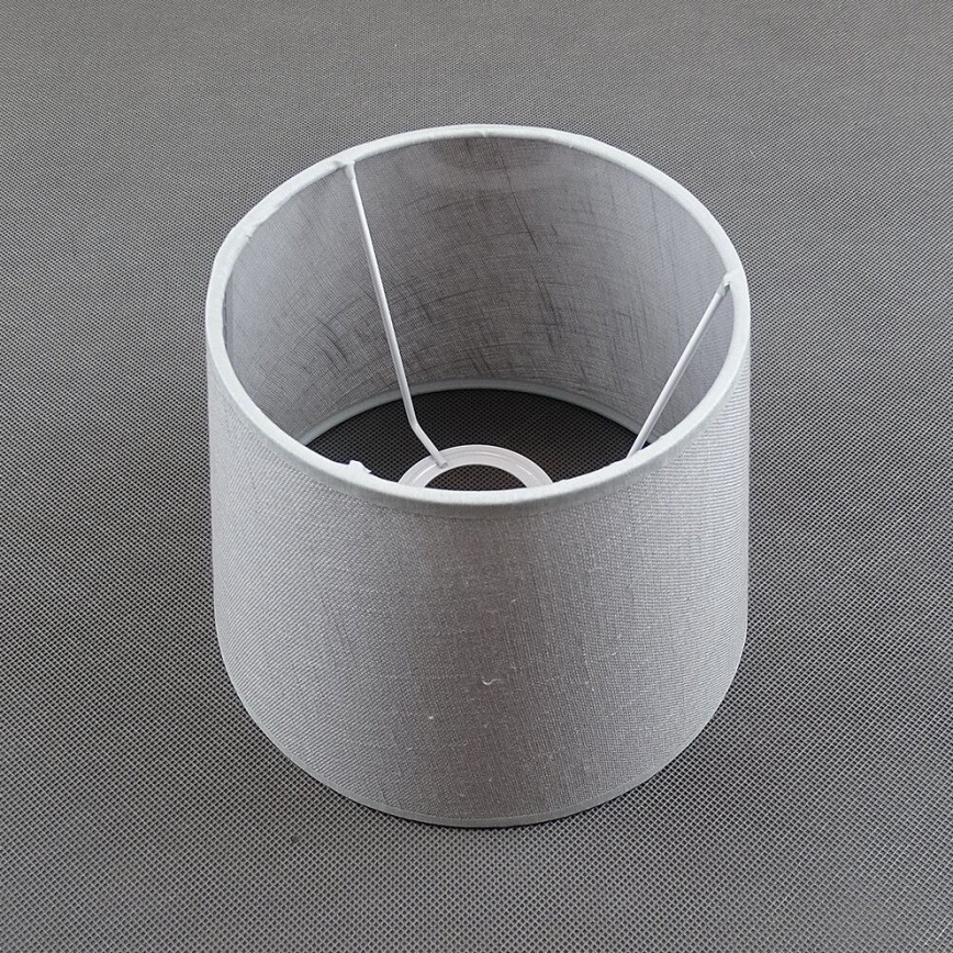 Paralume di ricambio universale LAMA E27 15x19,5 cm grigio