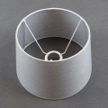 Paralume di ricambio universale LORENZO E27 16x26 cm grigio