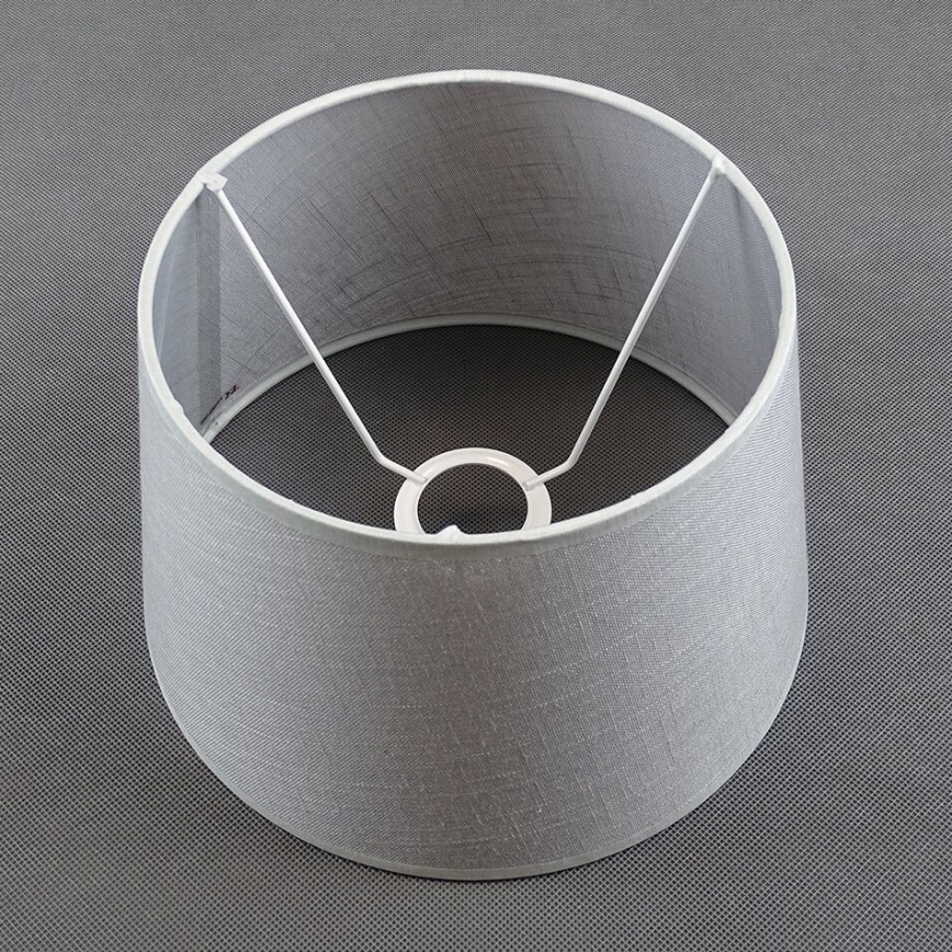 Paralume di ricambio universale LORENZO E27 16x26 cm grigio