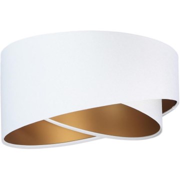 Paralume GALAXY E27 diametro 45 cm bianco/oro
