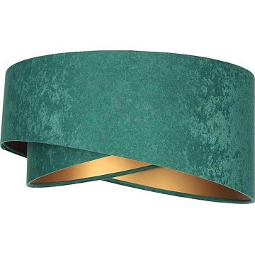 Paralume GALAXY E27 diametro 45 cm verde/oro