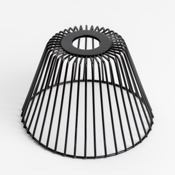 Paralume universale CURITIBA Ø 21 cm nero