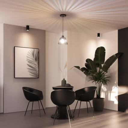 Paralume universale CURITIBA Ø 21 cm nero