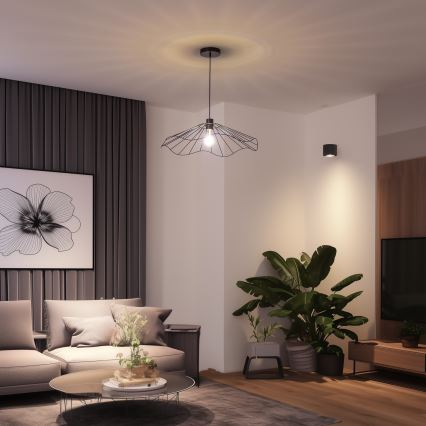 Paralume universale CURITIBA Ø 60 cm nero