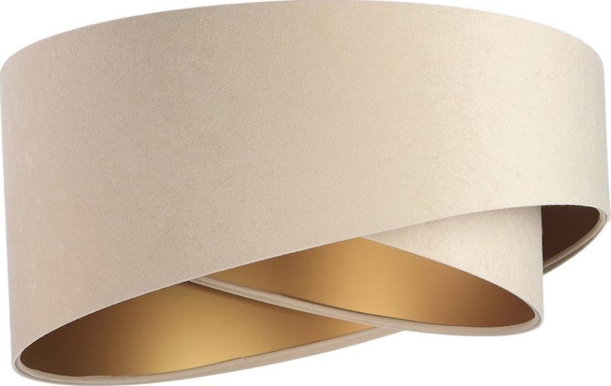 Paralume universale GALAXY E27 diametro 45 cm beige/oro