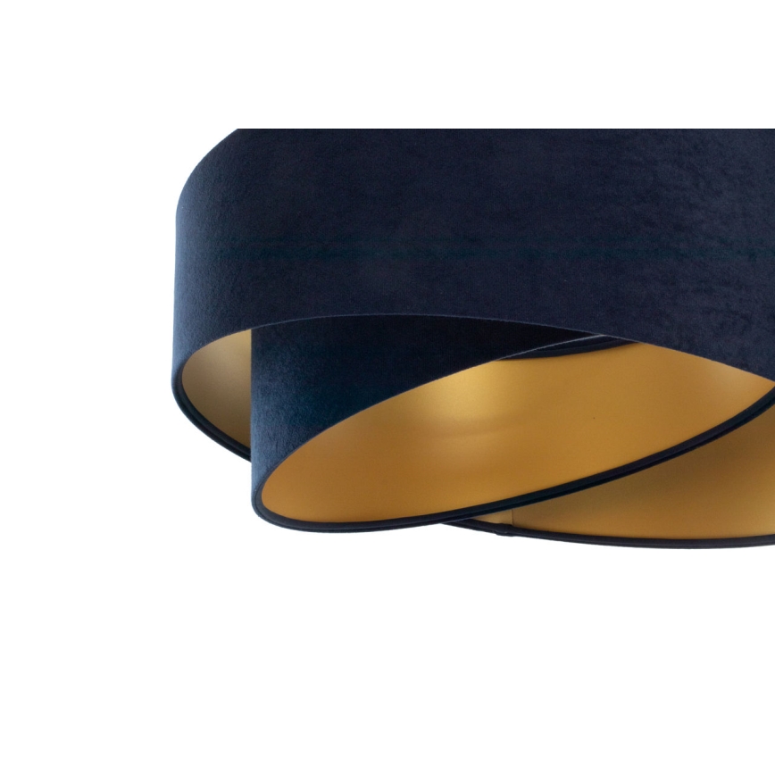 Paralume universale GALAXY E27 diametro 45 cm blu/oro