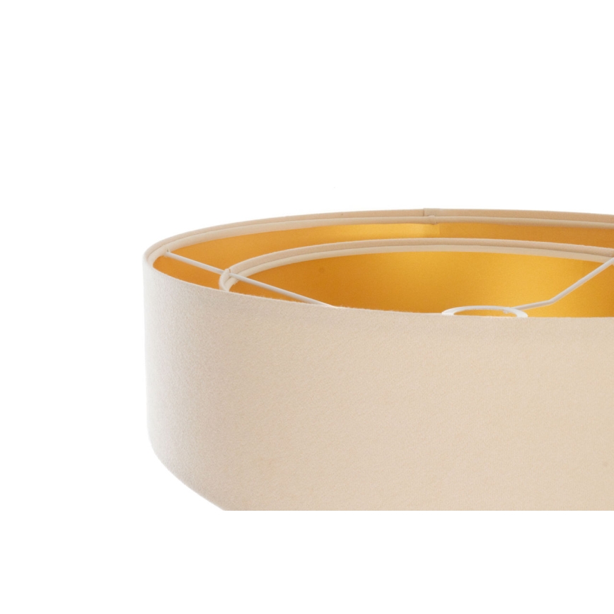 Paralume universale GALAXY E27 diametro 45 cm color crema/oro