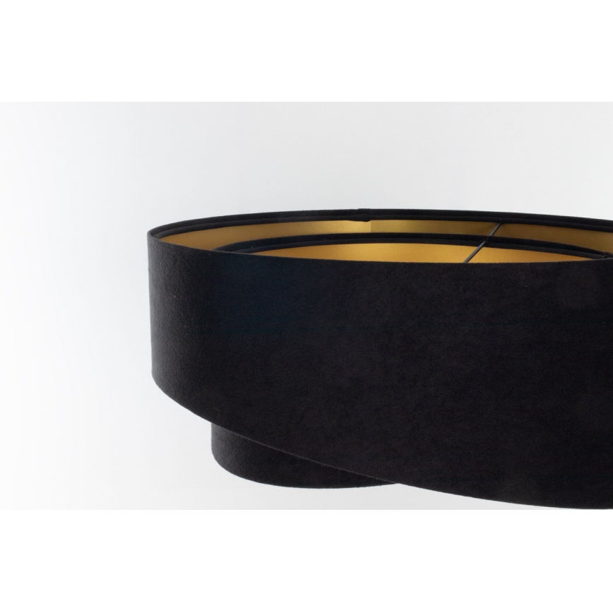 Paralume universale GALAXY E27 diametro 45 cm nero/oro