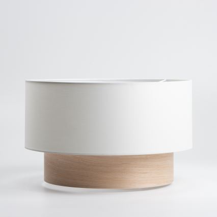 Paralume universale KERIA Ø 50 cm bianco/marrone