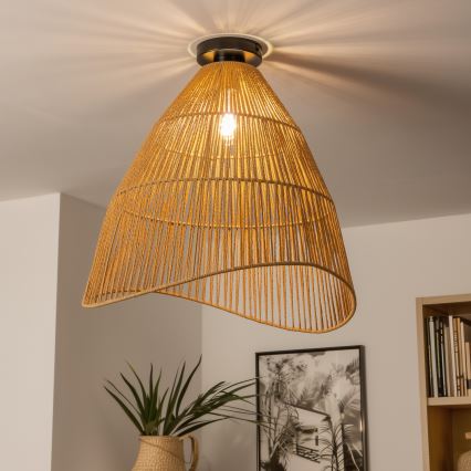 Paralume universale KERIA Ø 50 cm marrone