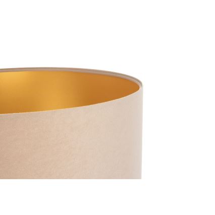Paralume universale STANDART E27 diametro 45 cm beige/oro