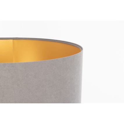 Paralume universale STANDART E27 diametro 45 cm grigio/oro