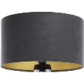 Paralume universale STANDART E27 diametro 45 cm grigio/oro