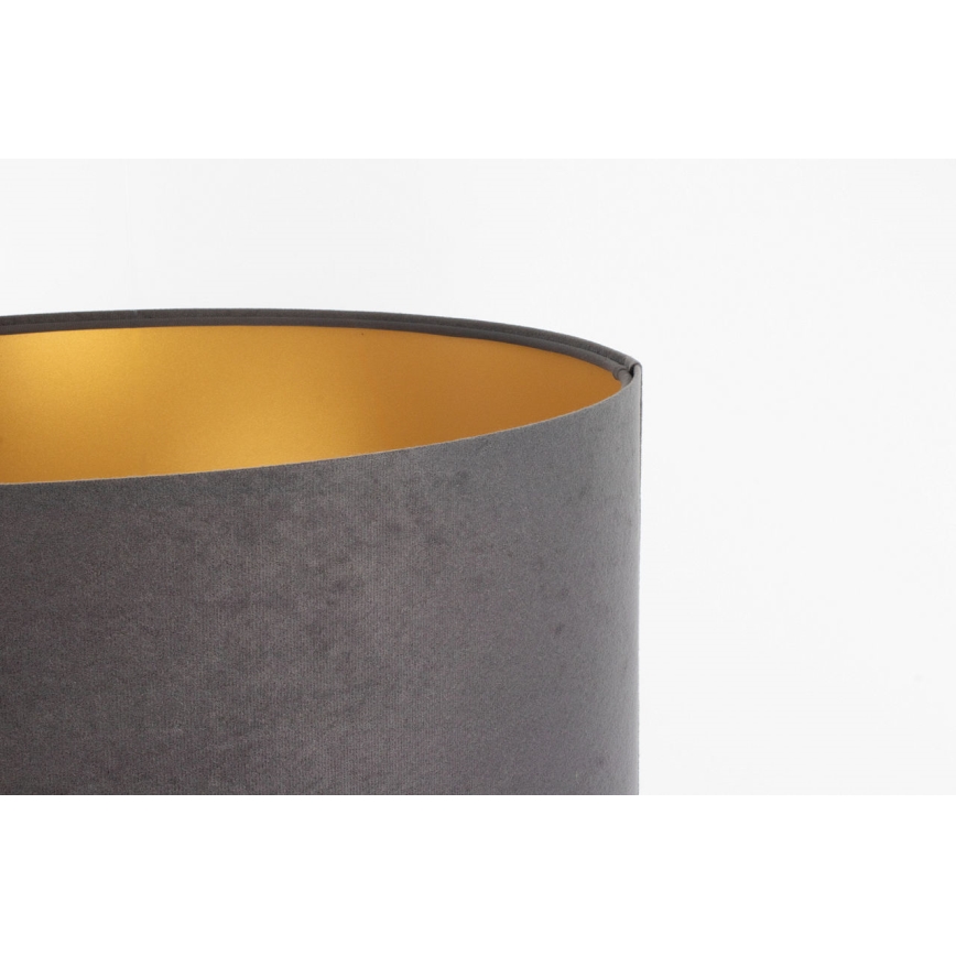 Paralume universale STANDART E27 diametro 45 cm grigio/oro