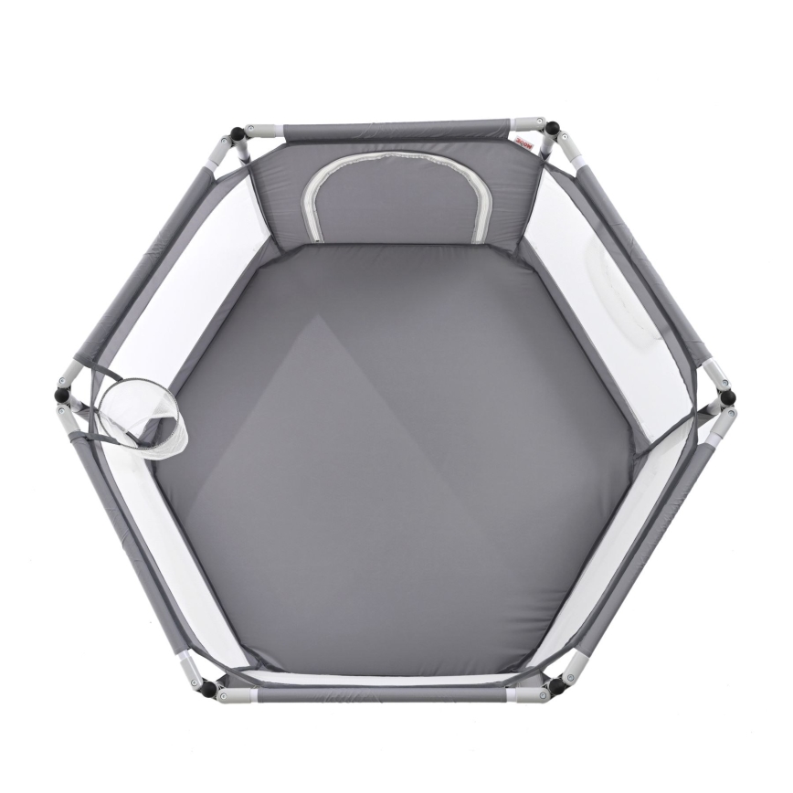 Parc pour enfants 120 cm gris