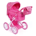 Passeggino per bambole rosa