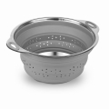 Passoire de voyage pliable en silicone