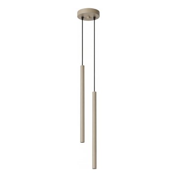 PASTELO Hängeleuchte mit Kabelaufhängung 2xG9/8W/230V taupe