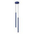 PASTELO Pendelleuchte an Kabel 2xG9/8W/230V blau
