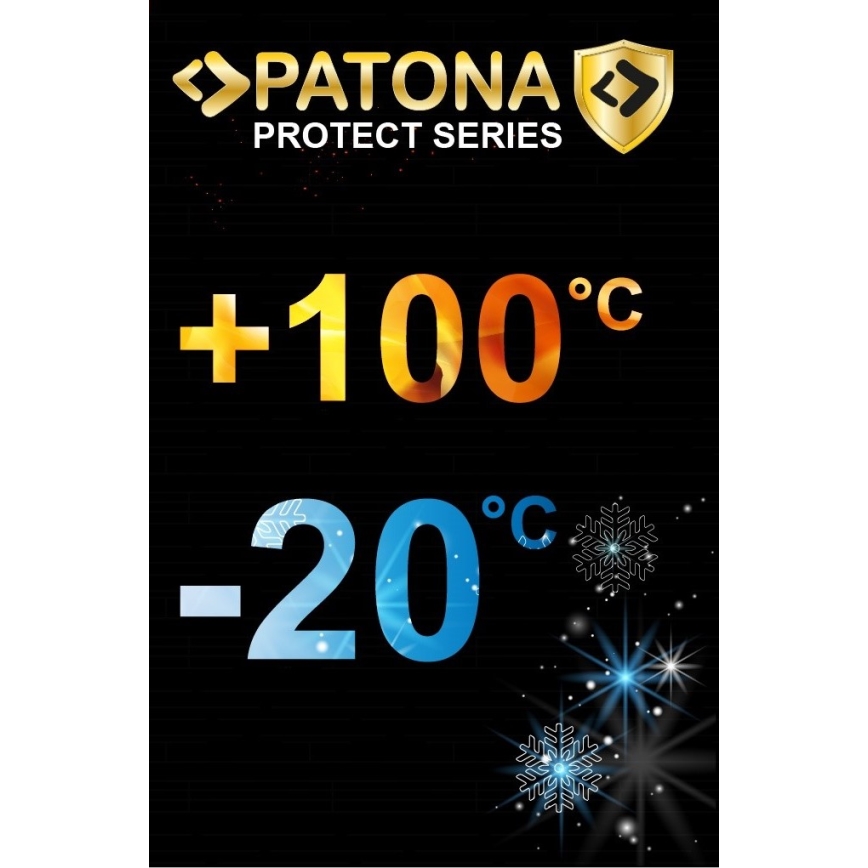 PATONA - Accumulatore Canon LP-E6NH 2600mAh Li-Ion Protect EOS R5/R6