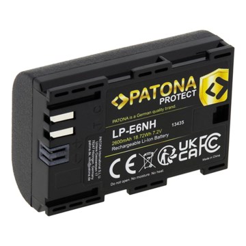 PATONA - Akku Canon LP-E6NH 2600mAh Li-Ion Protect EOS R5/R6