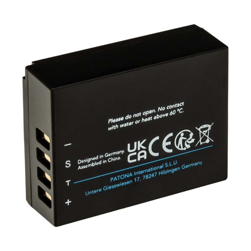 PATONA - Batteria Fuji NP-W126S 1050mAh Li-Ion Platinum con ricarica USB-C