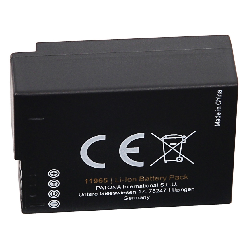 PATONA - Batteria Panasonic DMW-BLC12 E 1100mAh Li-Ion Protect
