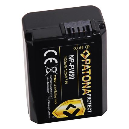 PATONA - Batteria per Sony NP-FW50 1100 mAh Li-Ion Protect
