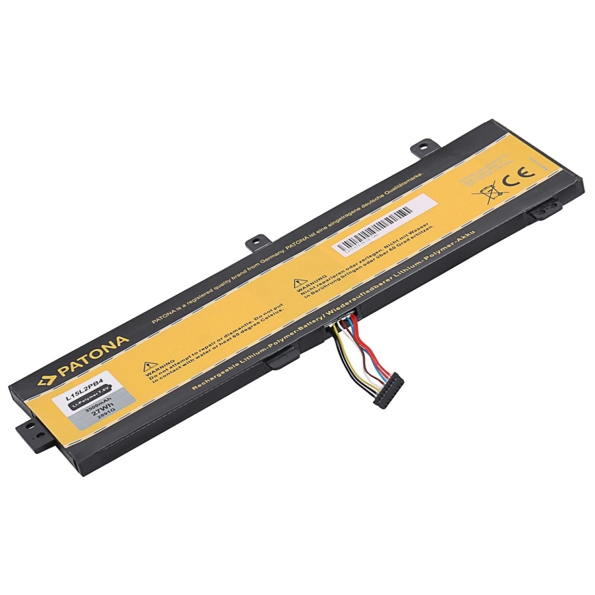 PATONA - Batterie LENOVO Ideapad 310-15IBK 4100mAh Li-lon 7,6V L15L2PB4