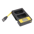 PATONA - Caricabatterie Dual per Fuji NP-W126 con LCD, USB
