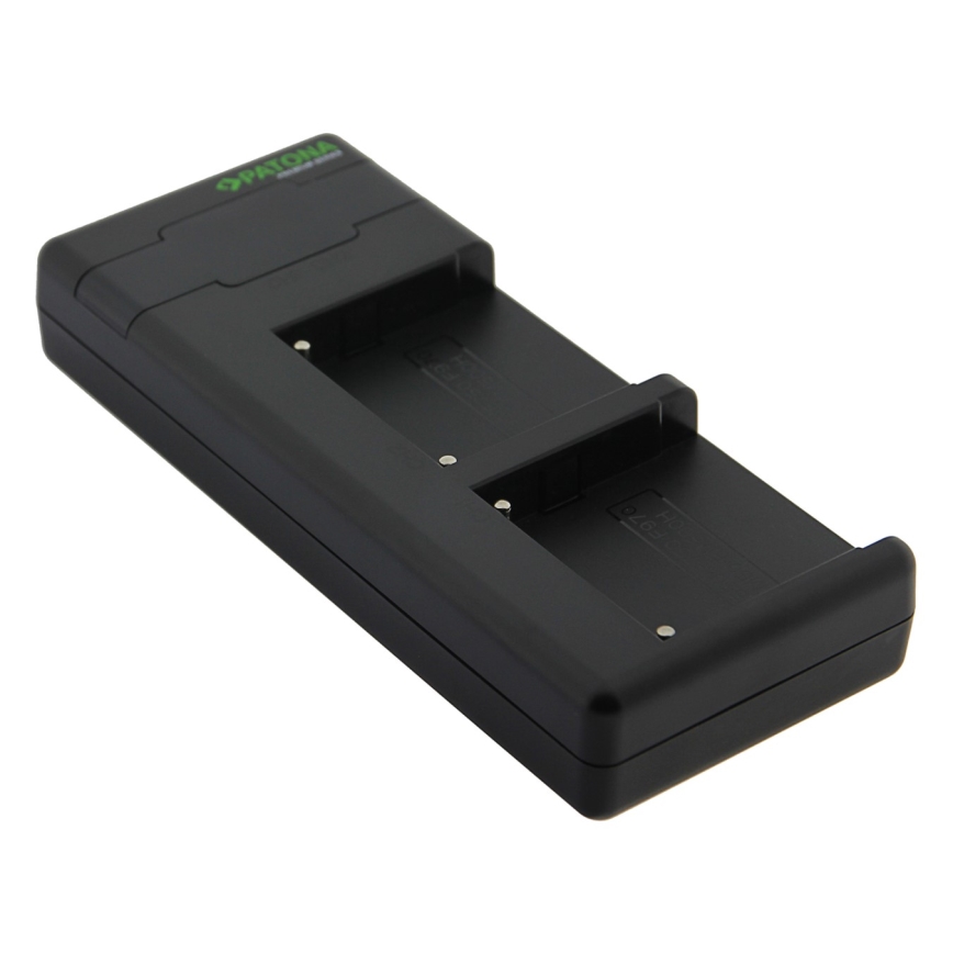 PATONA - Caricabatterie rapido Dual Sony F550/F750/F970/FM50 + cavo USB-C 0,6m