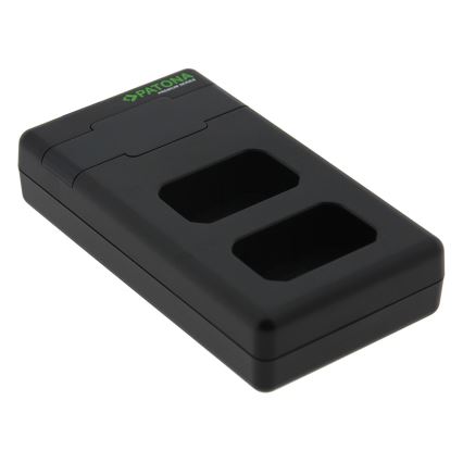PATONA - Caricabatterie rapido Dual Sony NP-FW50 + cavo USB-C 0,6m