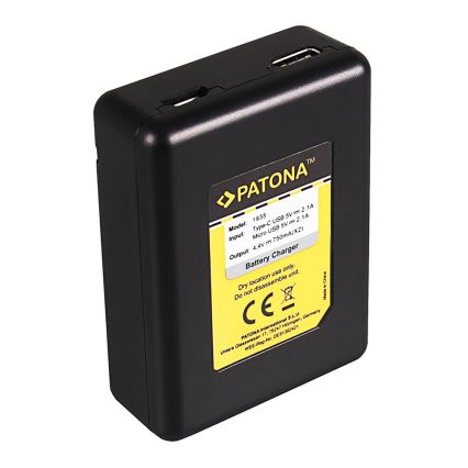 PATONA - Chargeur Photo Dual GoPro Hero 5/6/7/8 AABAT-001