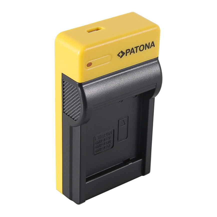 PATONA - Chargeur Photo Panasonic DMW-BLG10E  slim,USB