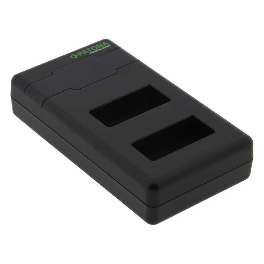 PATONA - Chargeur rapide Dual Canon LP-E17 + câble USB-C 0,6m
