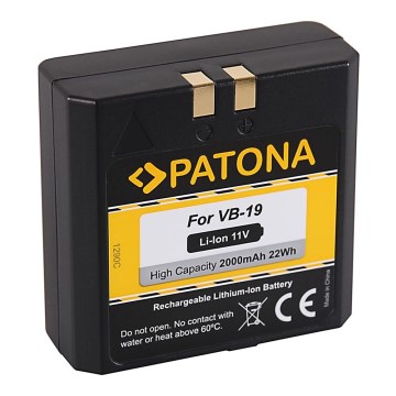 PATONA - Lithium-Ionen-Akku für GODOX VB18/VB19 2000 mAh 11 V