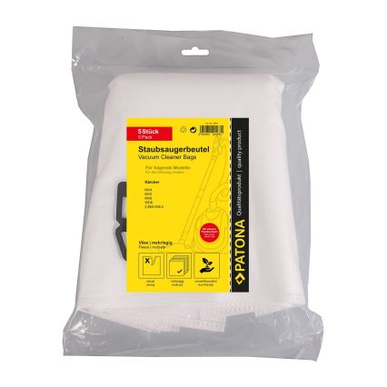 PATONA - Sacs d'apsirateur KÄRCHER WD4/WD5/WD6 - 5 kusů